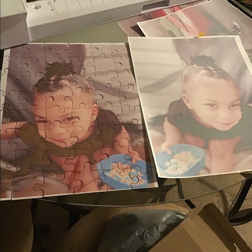 Personalized kids puzzles